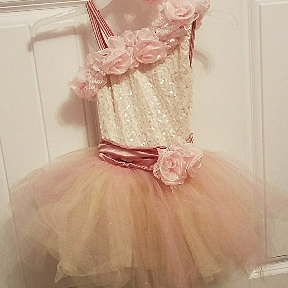 Girls dance costume.